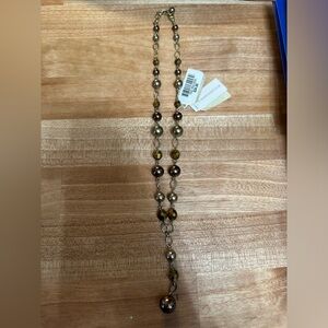 Charter Club Y Beaded Necklace NEW